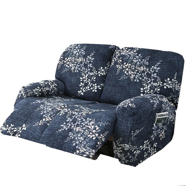 Stretch Printing Recliner Cover Sofa Slipcovers with Pockets
