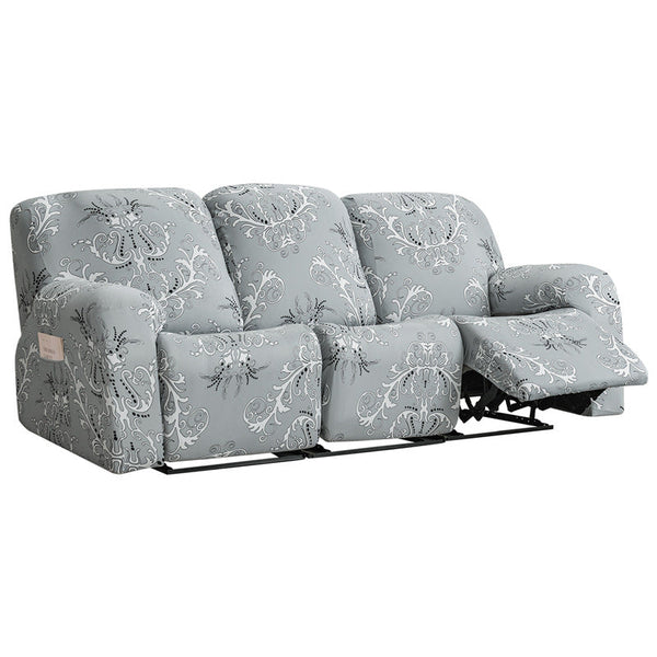 Floral Stretch Recliner Sofa Covers For 1/2/3 Seater