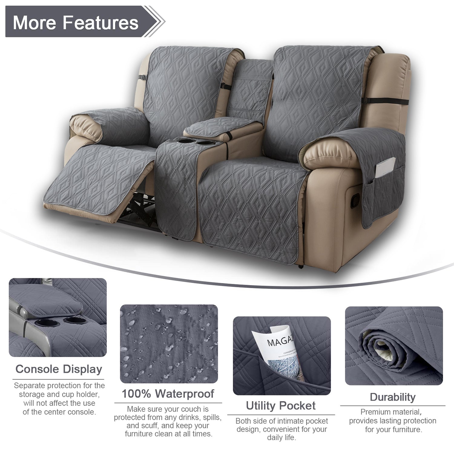 100 Waterproof Loveseat Recliner Cover With Console Neathouz   5 F78b4ab7 Acd8 4172 B094 74f4d5d5202b 